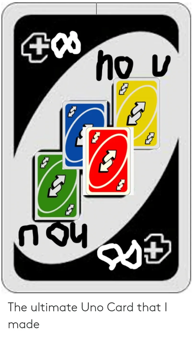 Uno meme card khiến bạn không thể không cảm thấy thích thú