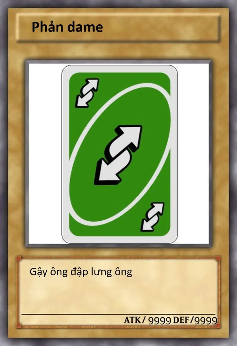 Bộ bài uno meme khiến bạn không thể không yêu thích sự sáng tạo