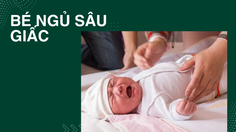 Bí mật giúp bé ngủ sâu giấc không quấy khóc đêm